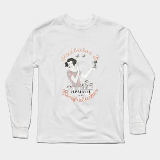 Almanach Fashion Illustration by George Barbier Long Sleeve T-Shirt